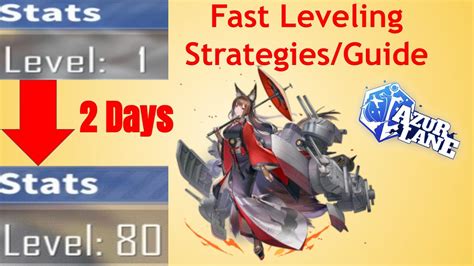 azur lane how to level up commander fast